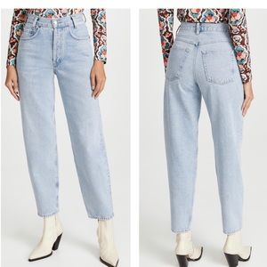 AGOLDE Tapered Baggy high rise jeans